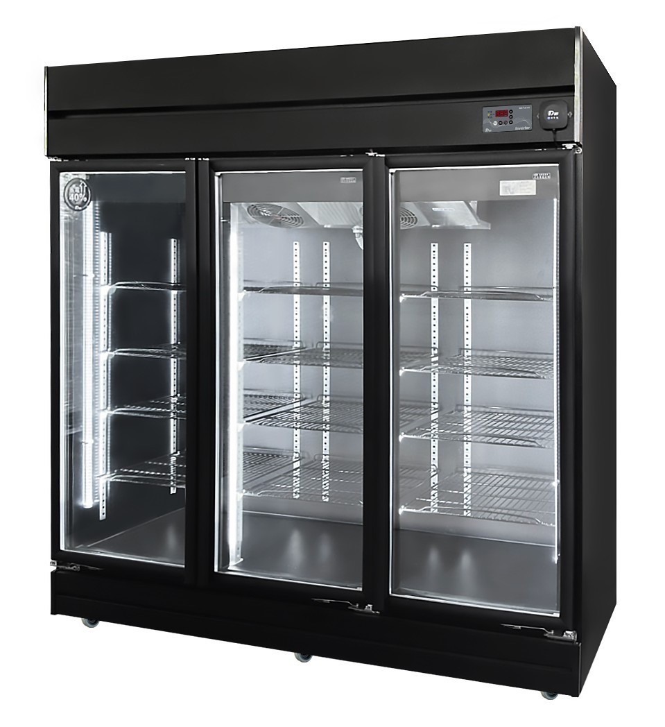 得意 變頻黑砂三門冷藏展示櫃
