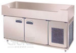 5尺氣冷全凍 魚肉處理台冰箱 